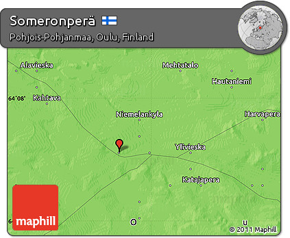 Political Map of Someronperä