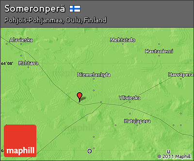 Political Map of Someronperä