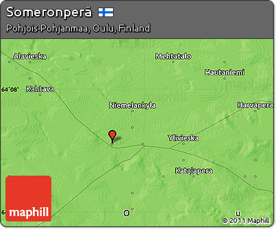Political Map of Someronperä