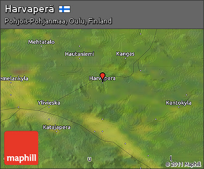 Satellite Map of Harvaperä
