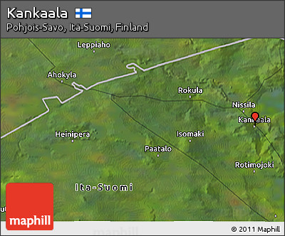 Satellite 3D Map of Kankaala