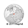 Outline Map of the Area around 64° 0' 52" N, 37° 28' 30" E, rectangular outline