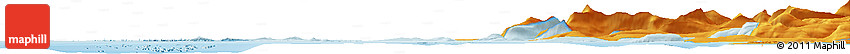 Political Horizon Map of the Area around 64° 0' 52" N, 51° 46' 29" W Political Horizon Map of the Area around 64° 0' 52" N, 51° 46' 29" W