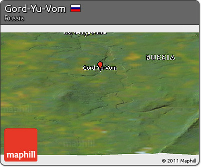 Satellite Panoramic Map of Gord-Yu-Vom