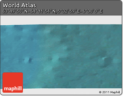 Satellite 3D Map of the Area around 64° 0' 52" N, 6° 1' 30" E