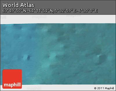 Satellite 3D Map of the Area around 64° 0' 52" N, 6° 1' 30" E