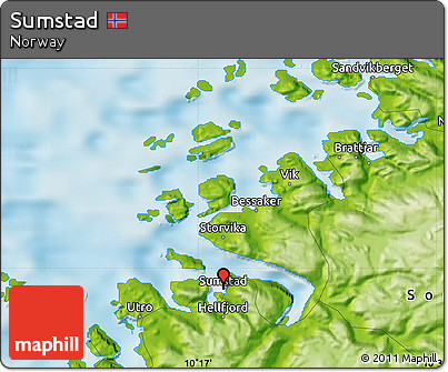 Physical Map of Sumstad