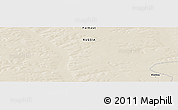 Shaded Relief Panoramic Map of the area around 64° 20' 33" N, 118° 13' 29" E