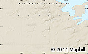 Shaded Relief Map of the area around 64° 20' 33" N, 118° 4' 29" W
