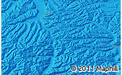 Political Map of the area around 64° 20' 33" N, 133° 31' 30" E