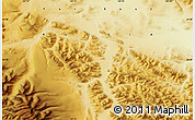 Physical Map of the area around 64° 20' 33" N, 147° 58' 29" E