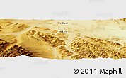 Physical Panoramic Map of the area around 64° 20' 33" N, 147° 58' 29" E