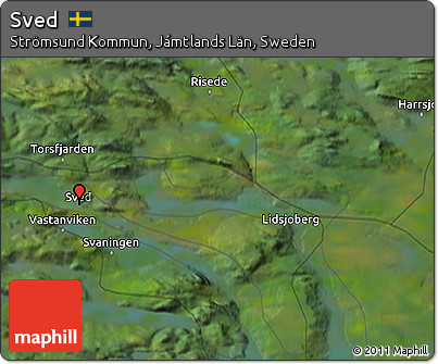 Satellite 3D Map of Sved