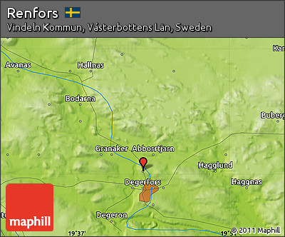 Physical Map of Renfors
