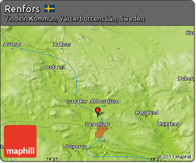 Physical Map of Renfors