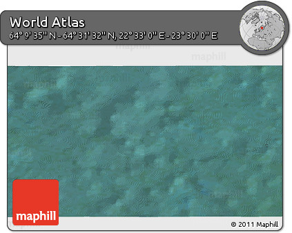 Satellite 3D Map of the Area around 64° 20' 33" N, 23° 1' 29" E