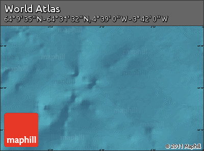 Satellite Map of the Area around 64° 20' 33" N, 4° 10' 30" W