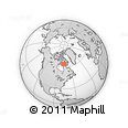 Outline Map of Cape Dorset, rectangular outline