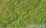 Satellite Map of the area around 64° 20' 33" N, 90° 10' 30" E