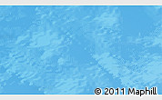 Shaded Relief 3D Map of the area around 64° 40' 8" N, 0° 46' 30" W