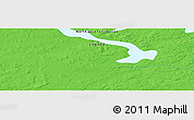 Political Panoramic Map of the area around 64° 40' 8" N, 112° 7' 30" W