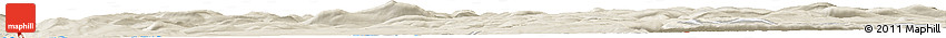 Shaded Relief Horizon Map of the Area around 64° 40' 8" N, 12° 49' 29" E