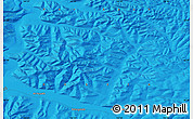 Political Map of the area around 64° 40' 8" N, 143° 43' 29" E