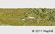 Satellite Panoramic Map of the area around 64° 40' 8" N, 147° 58' 29" E