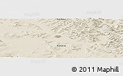 Shaded Relief Panoramic Map of the area around 64° 40' 8" N, 147° 58' 29" E