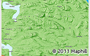 Political Map of the area around 64° 40' 8" N, 14° 31' 30" E