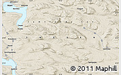 Shaded Relief Map of the area around 64° 40' 8" N, 14° 31' 30" E
