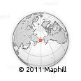 Outline Map of the Area around 64° 40' 8" N, 178° 34' 29" E, rectangular outline