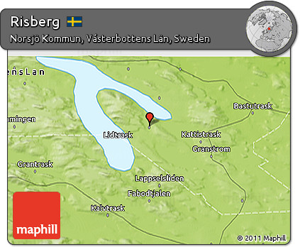 Physical 3D Map of Risberg