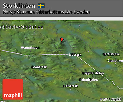 Satellite 3D Map of Storklinten