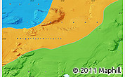 Political Map of the area around 64° 40' 8" N, 20° 19' 30" W