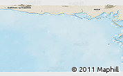 Shaded Relief 3D Map of the area around 64° 40' 8" N, 22° 52' 30" W