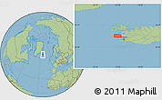 Savanna Style Location Map of Miklholt