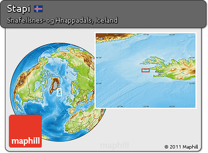 Physical Location Map of Stapi