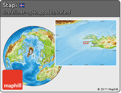 Physical Location Map of Stapi