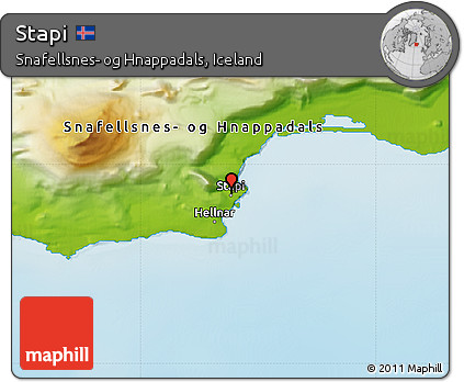 Physical Map of Stapi
