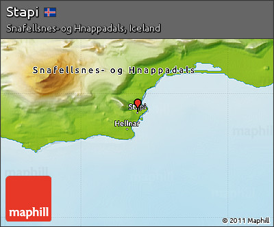 Physical Map of Stapi