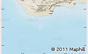 Shaded Relief Map of Stapi