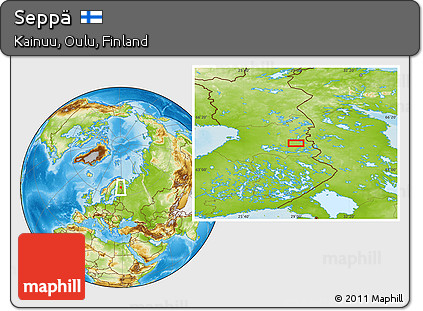 Physical Location Map of Seppä
