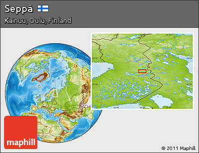 Physical Location Map of Seppä