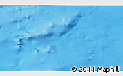 Physical 3D Map of the area around 64° 40' 8" N, 5° 1' 30" W