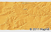 Political 3D Map of the area around 64° 40' 8" N, 95° 16' 30" E