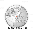 Outline Map of the Area around 64° 59' 36" N, 0° 55' 29" E, rectangular outline