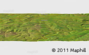 Satellite Panoramic Map of the area around 64° 59' 36" N, 114° 49' 29" E