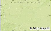 Physical Map of the area around 64° 59' 36" N, 114° 40' 30" W