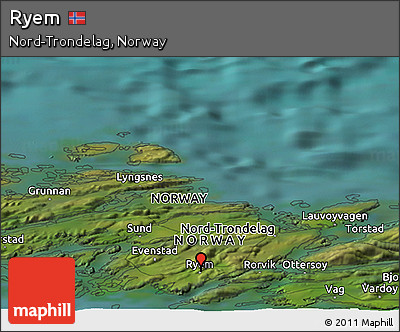 Satellite Panoramic Map of Ryem